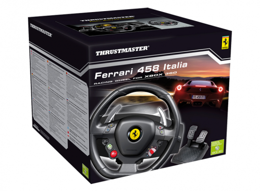 Дротове кермо Thrustmaster Ferrari 458 GTB Edition PC/Xbox 360 Black - зображення 4