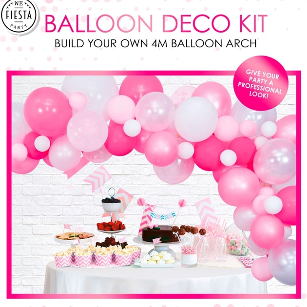 Гірлянда з повітряних куль Globos 71 шт Рожева (5712735020554) - зображення 1