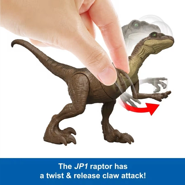 Набор фигурок Мир юрского периода - Трилогия Велоцерапторы Jurassic Park Velociraptor Trilogy Set Mattel - Фото 2 Набор фигурок Мир юрского периода - Трилогия Велоцерапторы Jurassic Park Velociraptor Trilogy Set Mattel - изображение 2