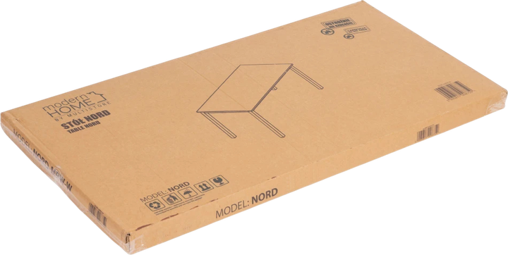 Обідній стіл ModernHome by Multistore 120 x 60 см (NORD-O-BC) - зображення 5