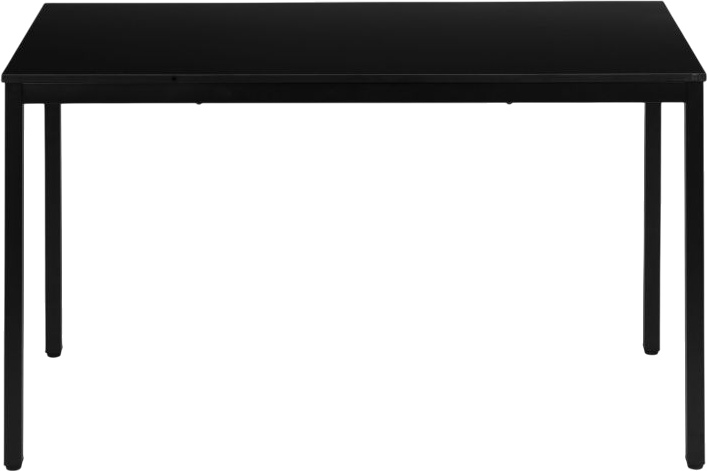 Stół do jadalni ModernHome by Multistore 120 x 60 cm Czarny (NORD-BC) - obraz 2