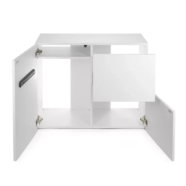 Szafka do akwarium AQUAEL 132362 premium 100 x 40 x 78 cm biała (5905546341431) - obraz 3