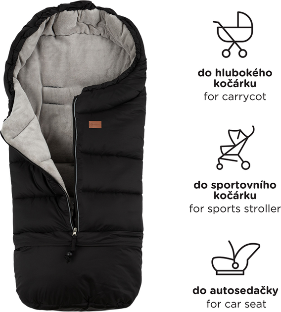 Śpiworek zimowy Petite&Mars Jibot 3 w 1 Dusty Pink (8596202002635) - obraz 8