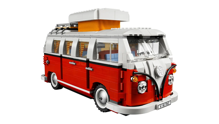 Конструктор Lego Volkswagen T1 Фургон-Кемпер 10220 - изображение 3
