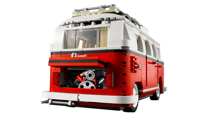 Конструктор Lego Volkswagen T1 Фургон-Кемпер 10220 - изображение 4