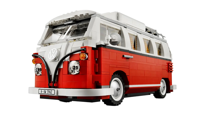 Конструктор Lego Volkswagen T1 Фургон-Кемпер 10220 - изображение 6