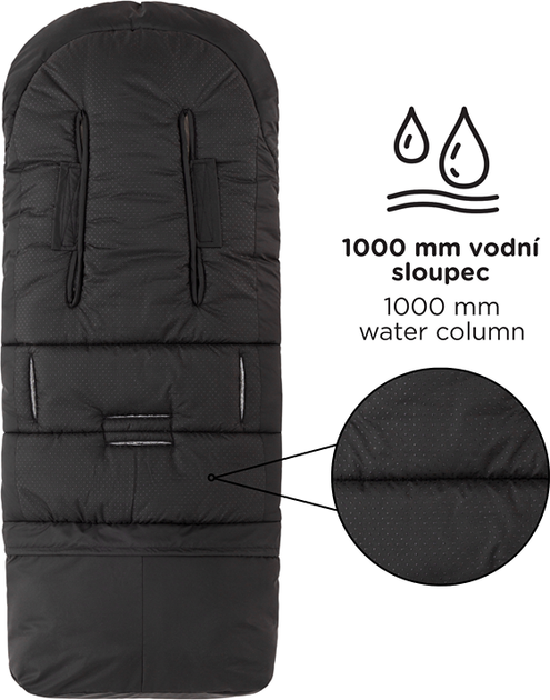 Śpiworek zimowy Petite&Mars Jibot 3 w 1 Ink Black (8595640905096) - obraz 7