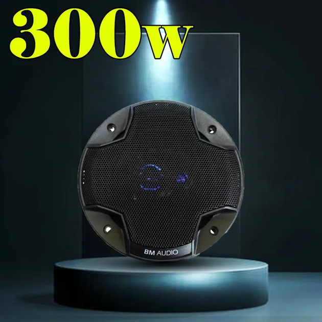 Автоакустика 5" (13 см) 300W 3-х смугові колонки круги динаміки BOSCHMANN BM AUDIO XJ3-553B - изображение 7