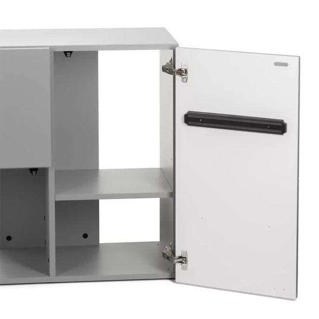 Szafka do akwarium AQUAEL 132381 premium 80 x 35 x 78 cm szara (5905546341592) - obraz 7