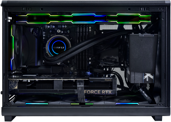 Корпус Lian Li A3 mATX / ITX Wooden Front Panel Black (G99.A3X-WD.00) - зображення 5