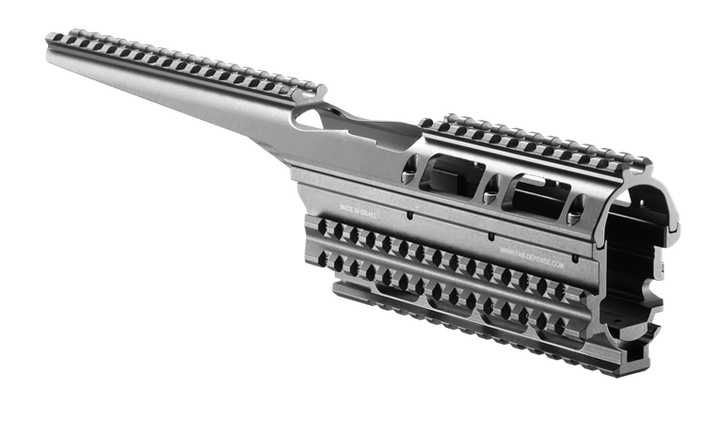 Система планок FAB для AK 47/74, 5 планок, алюминий, черная - Фото 1 Система планок FAB для AK 47/74, 5 планок, алюминий, черная - изображение 1