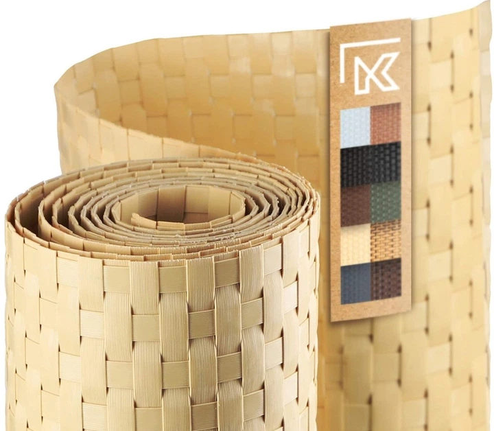 Парканна стрічка Kadax 19 x 255 см Бежева (K2891) - зображення 3