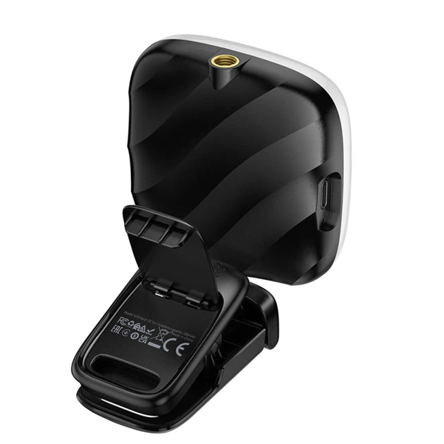 Портативный видеосвет с клипсой HOCO K29 300 mAh, Black - изображение 6