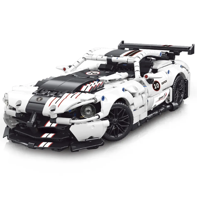 Конструткор Moyu Technic Dodge Viper 1060 деталей машина біла від 8 років автомобіль для дітей - Фото 8 Конструткор Moyu Technic Dodge Viper 1060 деталей машина біла від 8 років автомобіль для дітей - зображення 8