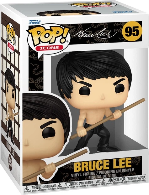 Фігурка Funko Pop Icons Bruce Lee 9.9 см 86522 (889698865227) - зображення 1