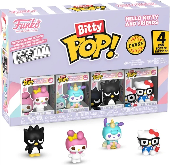 Zestaw figurek Funko Bitty Pop Hello Kitty and Friends 4 x 2.3 cm 85716 (889698857161) - obraz 1