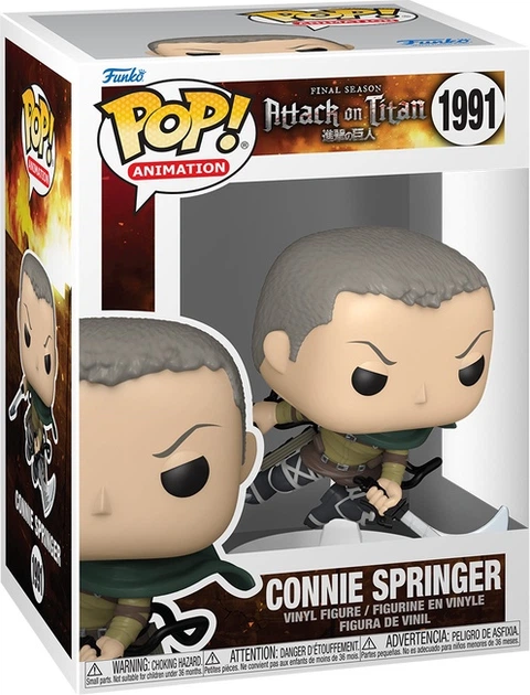 Figurka Funko Pop Animation Attack on Titan Conny Springer 9.8 cm 80370 (889698803700) - obraz 1