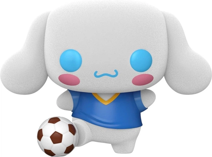 Фігурка Funko Pop Sanrio Cinnamoroll з футбольним м'ячем 9 см 82146 (889698821469) - зображення 3