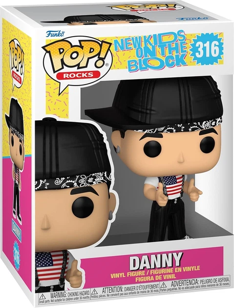Фігурка Funko Pop Rocks New Kids on the Block Danny 10 см 59612 (889698596121) - зображення 1