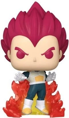 Фігурка Funko Pop Animation Dragon Ball Super Saiyan God Vegeta 10 см 73695 (889698736954) - зображення 3