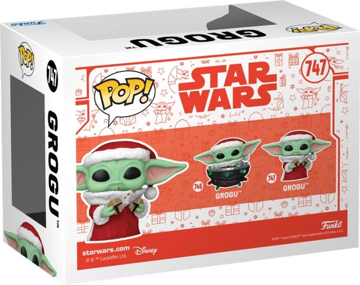 Фігурка Funko Pop Disney Star Wars Mandalorian Holiday Grogu 9.5 см 80009 (889698800099) - зображення 2