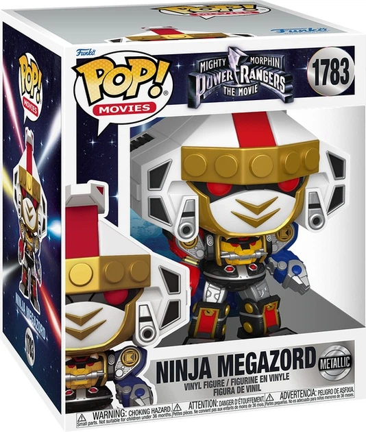 Фігурка Funko Pop Power Rangers Super Ninja Megazord 17.5 см 84912 (889698849128) - зображення 1