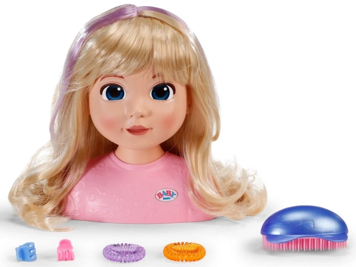 Głowa do stylizacji i makijażu Baby Born Carla (4001167838846) - obraz 2