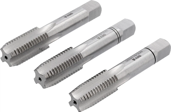 Набір ручних мітчиків YATO HSS M2 M16 3 шт. (YT-2941) - зображення 2