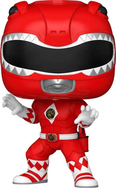 Фігурка Funko Pop Movies Mighty Morphin Power Rangers Red Ranger 10 см 81197 (889698811972) - зображення 2