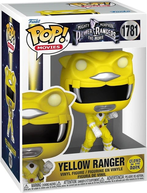 Фігурка Funko Pop Mighty Morphin Power Rangers Yellow Ranger 10 см 81199 (889698811996) - зображення 1
