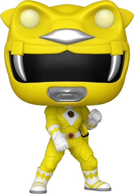 Фігурка Funko Pop Mighty Morphin Power Rangers Yellow Ranger 10 см 81199 (889698811996) - зображення 2