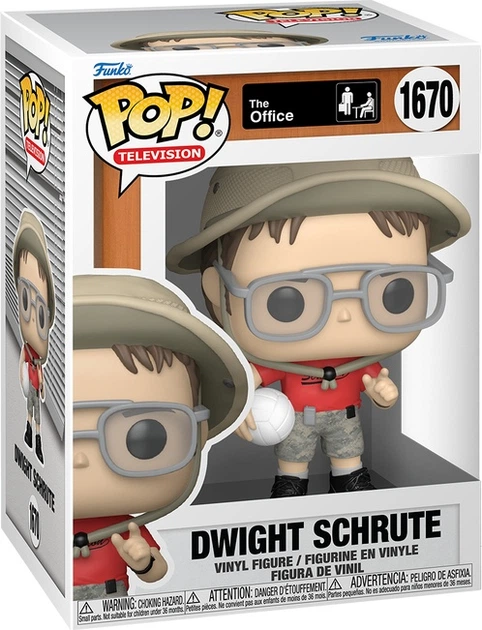 Фігурка Funko Pop Television The Office Dwight Schrute 10 см 75675 (889698756754) - зображення 1