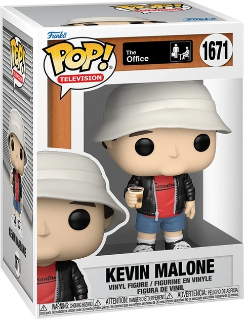 Фігурка Funko Pop Television The Office Kevin Malone 10 см 75677 (889698756778) - зображення 1