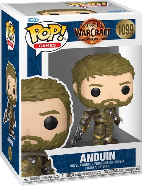 Фігурка Funko Pop Games World of Warcraft The War Within Anduin 10.2 см 86107 (889698861076) - зображення 1