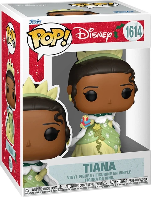 Фігурка Funko Pop Disney Princesss Holiday Tiana 9 см 86072 (889698860727) - зображення 1
