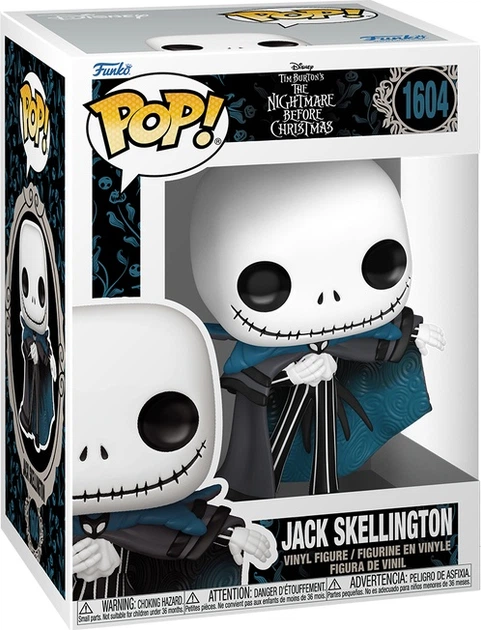 Figurka Funko Pop Disney The Nightmare Before Christmas Jack Skellington 9.5 cm 86154 (889698861540) - obraz 1