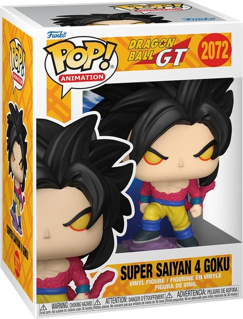 Фігурка Funko Pop Animation Dragon Ball GT Супер Саянин 4 Гоку 12.7 см 86496 (889698864961) - зображення 1