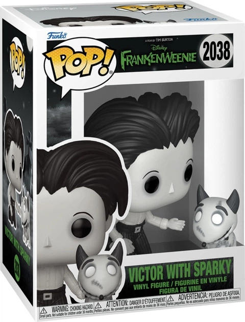Figurka Funko Pop Disney Frankenweenie Victor with Sparky 9.5 cm 86153 (889698861533) - obraz 1
