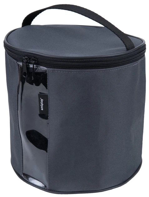 Контейнер дорожній для корму Amiplay amiTravel S Графітовий (5907563274624) - зображення 1