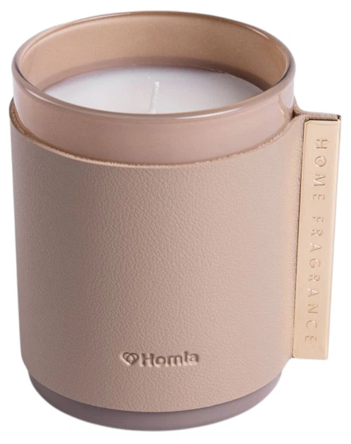 Свічка ароматична Homla Sleek Leather Healing Woods 225 г (5906496708534) - зображення 2