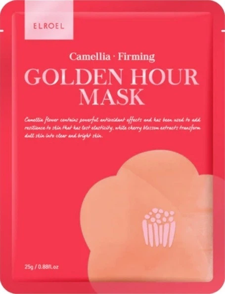 Маска для обличчя Elroel Golden Hour Camelia зміцнююча 25 г (8809647113249) - зображення 1