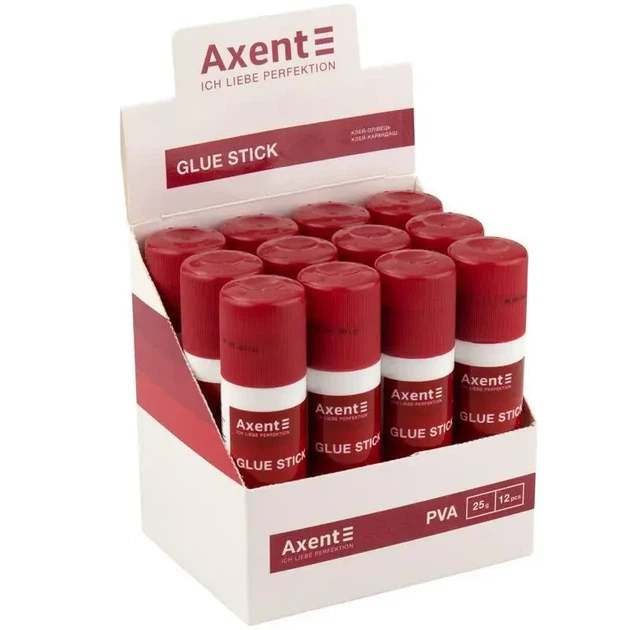 Клей-карандаш Axent , 25гр - Фото 2 Клей-карандаш Axent , 25гр - изображение 2