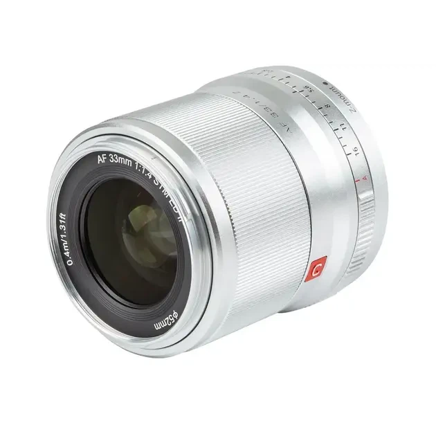 Стандартный объектив Viltrox AF 33mm f/1.4 Z Silver - Фото 2 Стандартный объектив Viltrox AF 33mm f/1.4 Z Silver - изображение 2