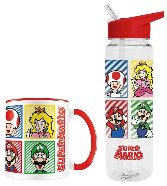 Подарунковий набір Pyramid International Super Mario GP86570 Пляшка Чашка Магніт (5050293865706) - зображення 3