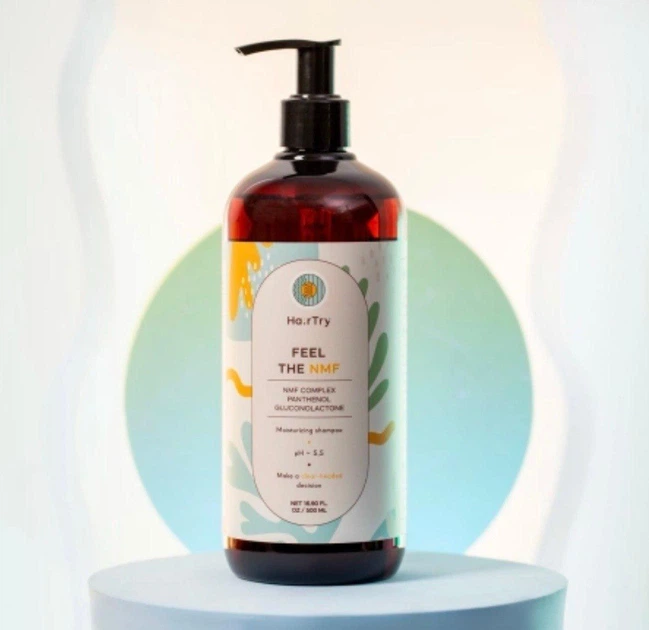 Увлажняющий шампунь HairTry Feel NMF 500 мл - изображение 2