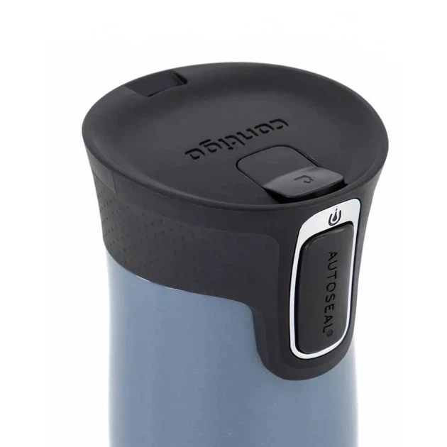 Термочашка Contigo West Loop Mini 300 мл сіро-синя (2203556) - изображение 4