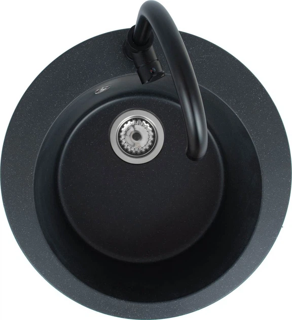 Zlew kuchenny Alveus Victoria 9811091SEN Czarny - obraz 2