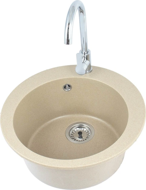 Zlew kuchenny Alveus Victoria 9811055SEN Beżowy - obraz 3
