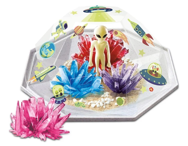 Набір для наукових експериментів 4M Crystal Growing Blue (4893156039323) - зображення 2