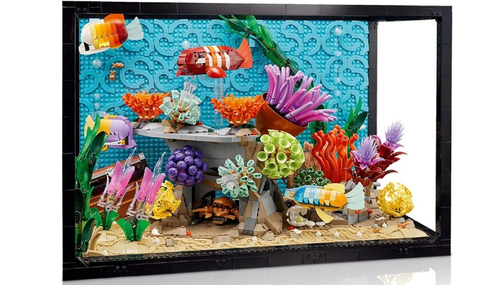 Конструктор Lego Tropical Aquarium Тропический Аквариум Icons 10366 - изображение 4